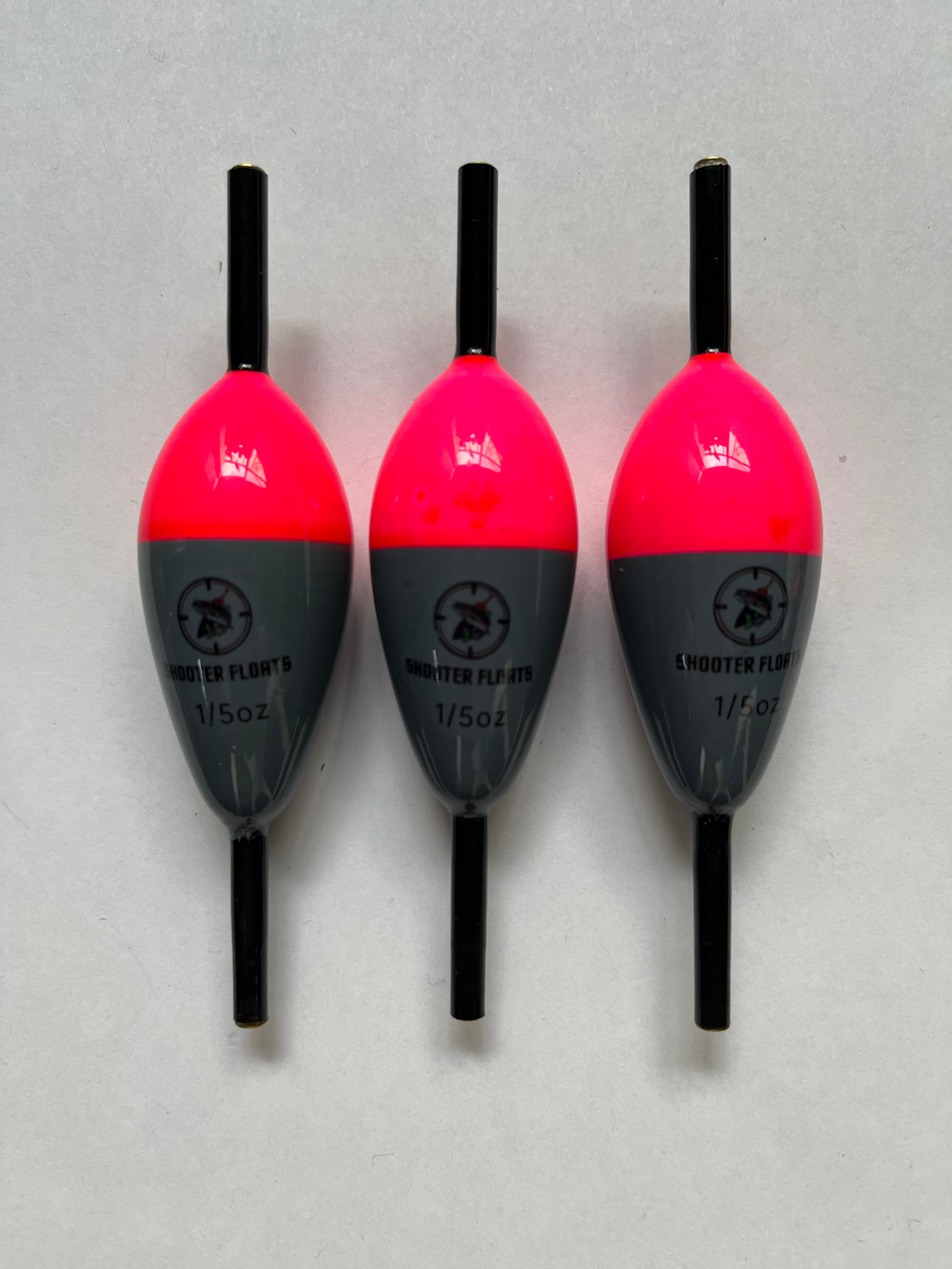 キクチミノー　FLOAT Catcher 501S 　フローターロッド 3 Pack of 1/5oz Balsa Wood Slip Floats – Shooter Floats