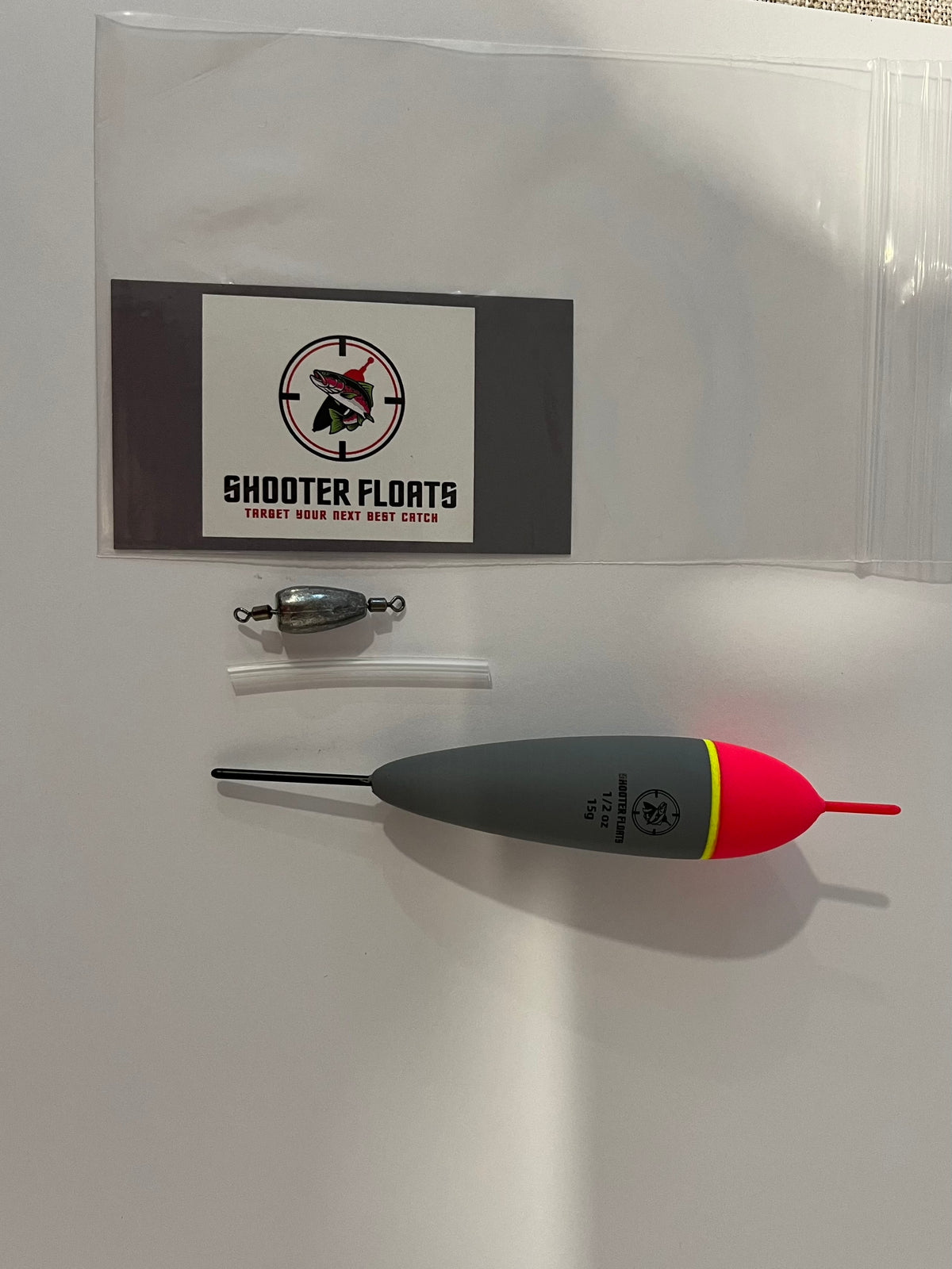 1/2oz EVA Foam Fixed Float Package