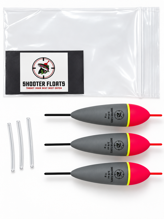 3/8oz EVA Foam Fixed Floats 3 Pack