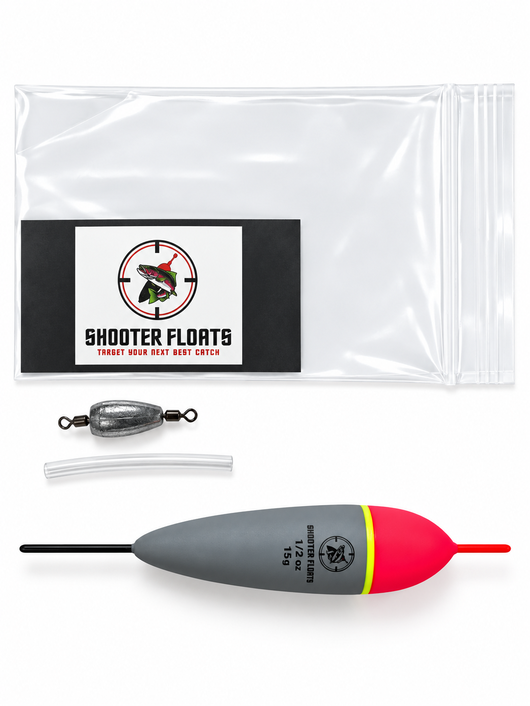 1/2oz EVA Foam Fixed Float Package