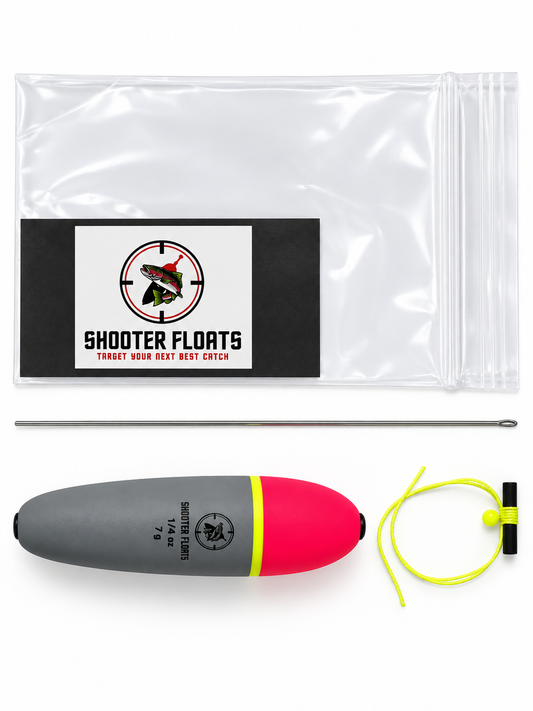 1/4oz EVA Foam Weighted Slip Float Package